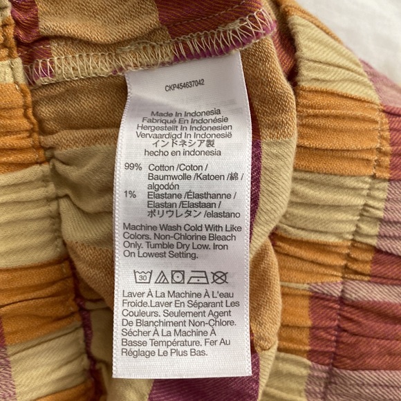 Madewell Pajama Gingham Check Shorts - Picture 9 of 10